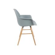 Fauteuil ALBERT KUIP coloris gris clair- ZUIVER