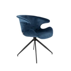 Fauteuil MIA bleu - ZUIVER