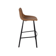 Tabouret de bar FRANKY h80 cm brown - Dutchbone