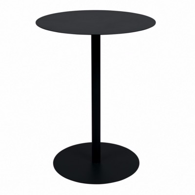 Table bistro SNOW noire - Ø 57cm - ZUIVER