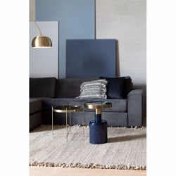 Table d'appoint GLAM - bleue - ZUIVER