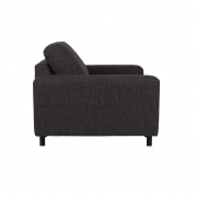 Fauteuil JEAN 1 place coloris anthracite - ZUIVER