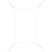 Voile Easy Sail rectangulaire 3x4,5m coloris Blanc