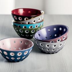 Set De 2 Bols Ø12Cm "Le Murrine" - Bleu/Rose - Guzzini