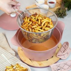 Panier A Friture Pour Cocotte - 28cm