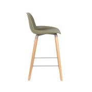 Chaise Haute ALBERT KUIP coloris vert - 65 cm - ZUIVER