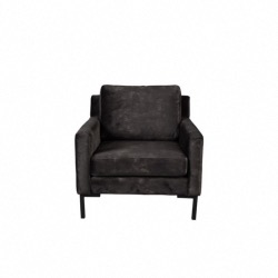 Fauteuil HOUDA Anthracite  Dutchbone