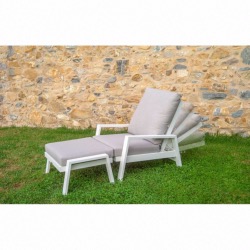 Fauteuil ADELE - charbon - Garden Art