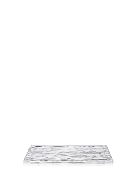 Plateau DUNE Cristal, 46x32cm Kartell