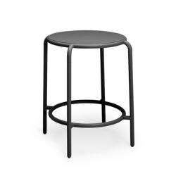 Table de bar TONI coloris Anthracite 80x80x110cm Fatboy