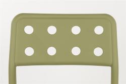 Chaise Serra Verte 53x41xH80 cm. Polypropylène Plastique