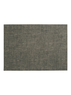 Set de table Linen Optic couleur pigeon  L46XP33cm  ASA