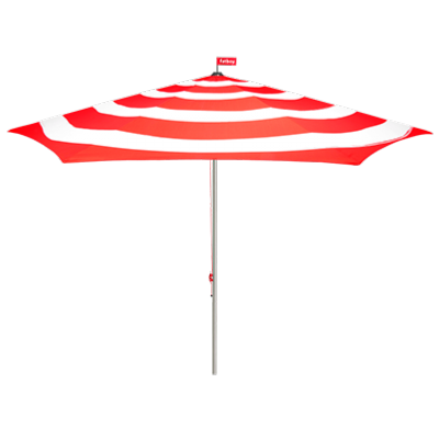 Parasol Ø350cm rayé Rouge/Blanc Fatboy