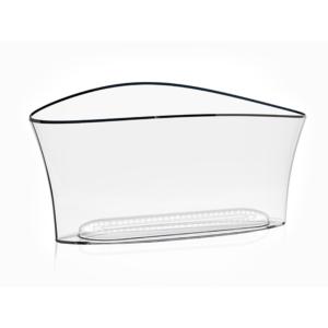 SEAU A CHAMPAGNE VELA BOWL TRANSPARENT GRAND MODELE + BASE A LED