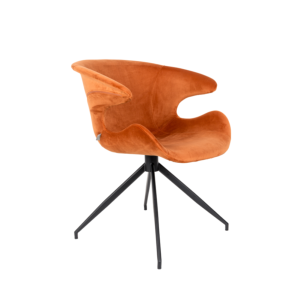 Fauteuil MIA orange - ZUIVER