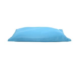Pouf Big Bag 125x175 BLEU, toile polyester 220gr "perforée", usage piscine