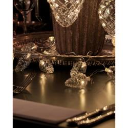 Guirlande Cône Celina, 8 lumières, clair Sirius