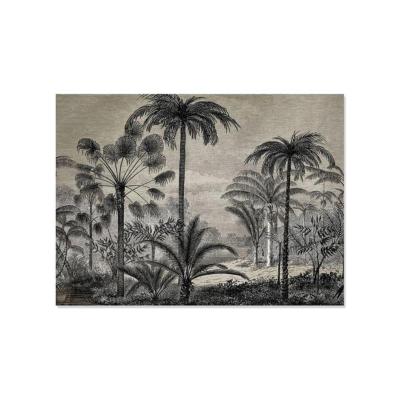 SET DE TABLE AMAZONIA GRIS – JARDIN BOTANIQUE - VINYLE - PODEVACHE