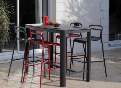 Chaise Haute Eos en alu graphite - Océo