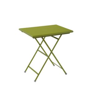 TABLE ARC EN CIEL 70X50 COLORIS VERT