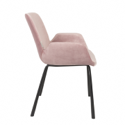 Fauteuil BRIT pink - ZUIVER