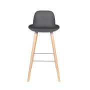 Tabouret de bar ALBERT KUIP dark grey - 75 cm ZUIVER