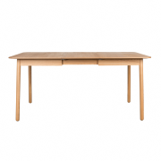 Table à manger GLIMPS - extensible 120-162x80cm en bois - Zuiver