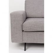 Fauteuil JEAN 1 place coloris gris clair - ZUIVER