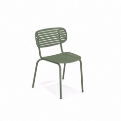 Chaise empilable MOM - Vert militaire - EMU