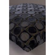 Coussin OTTAVA bleu foncé, 45x45 cm, 74% de viscose, 21% de polyester, 5% de coton