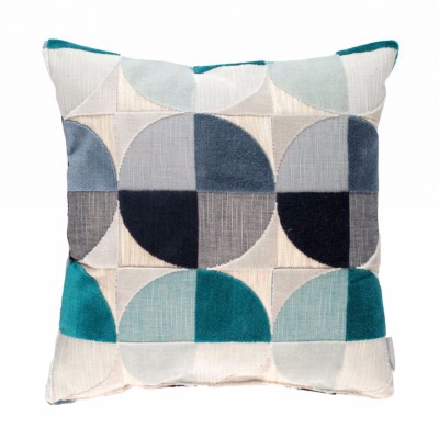 Coussin CLUB Petrol - 45 x 45 cm - ZUIVER
