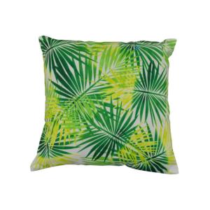 COUSSIN DECOR MOTIF 45x45 TROPIQUE VERT