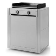 Chariot Modern Inox fermé 60 L