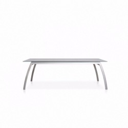 Table Fornix 220 x 100 cm plateau céramique grey stone - TODUS