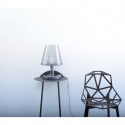 Lampe de table Trans-parents coloris gris Fatboy