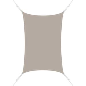Voile Easy Sail rectangulaire 3x4,5m coloris Taupe