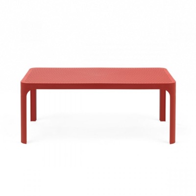 Table basse NET TABLE 100 en polypropylène coloris CORALLO Nardi