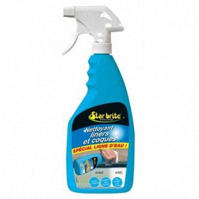 Nettoyant spray Liners et coques 650ml,sans acide n'agresse pas la peau, Star Brite