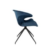 Fauteuil MIA bleu - ZUIVER