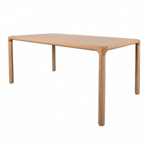 TABLE STORM 220X90 cm EN PLATEAU MDF COLORIS NATUREL ZUIVER