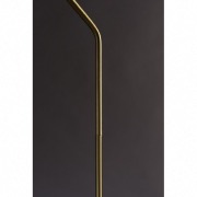Lampadaire design Eclipse métal noir finitions dorées - Dutchbone