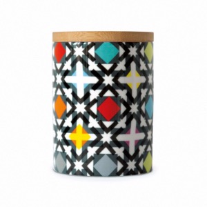 Petite boîte en porcelaine avec couvercle en bambou "Holy" - 275 ml