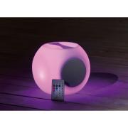 Cube avec poignée HP résine roto moulé avec Led et haut-parleur Bluetooth RGB rythme 