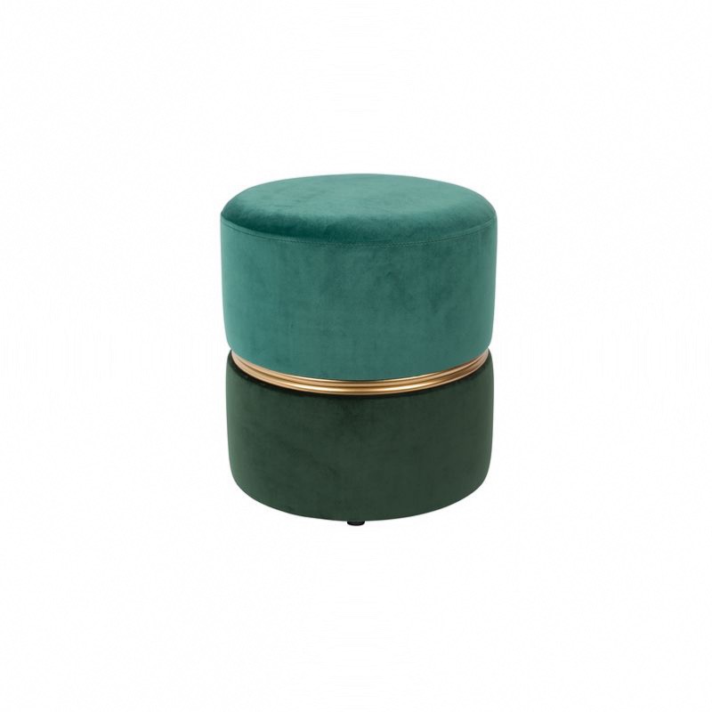 Tabouret BUBBLY vert forêt Dim: 35x39 cm (ØxH)