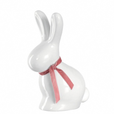 Lapin 25cm Blanc Pesaro Leonardo