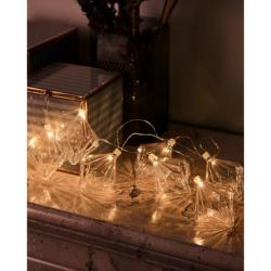 Guirlande Nellie, clair, 8 lumières Sirius