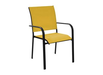 FAUTEUIL ELEGANCE Graph/Moutarde