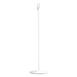 Pied de lampe CHAMPAGNE coloris blanc  H 140cm Umage