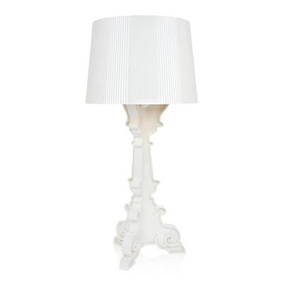 Lampe BOURGIE MAT blanche design Ferrucio laviani L37 X H68+76cm polycarbonate 2.0 Kartell
