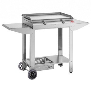 CHARIOT OUVERT EN INOX POUR PLANCHA MOMA 70 